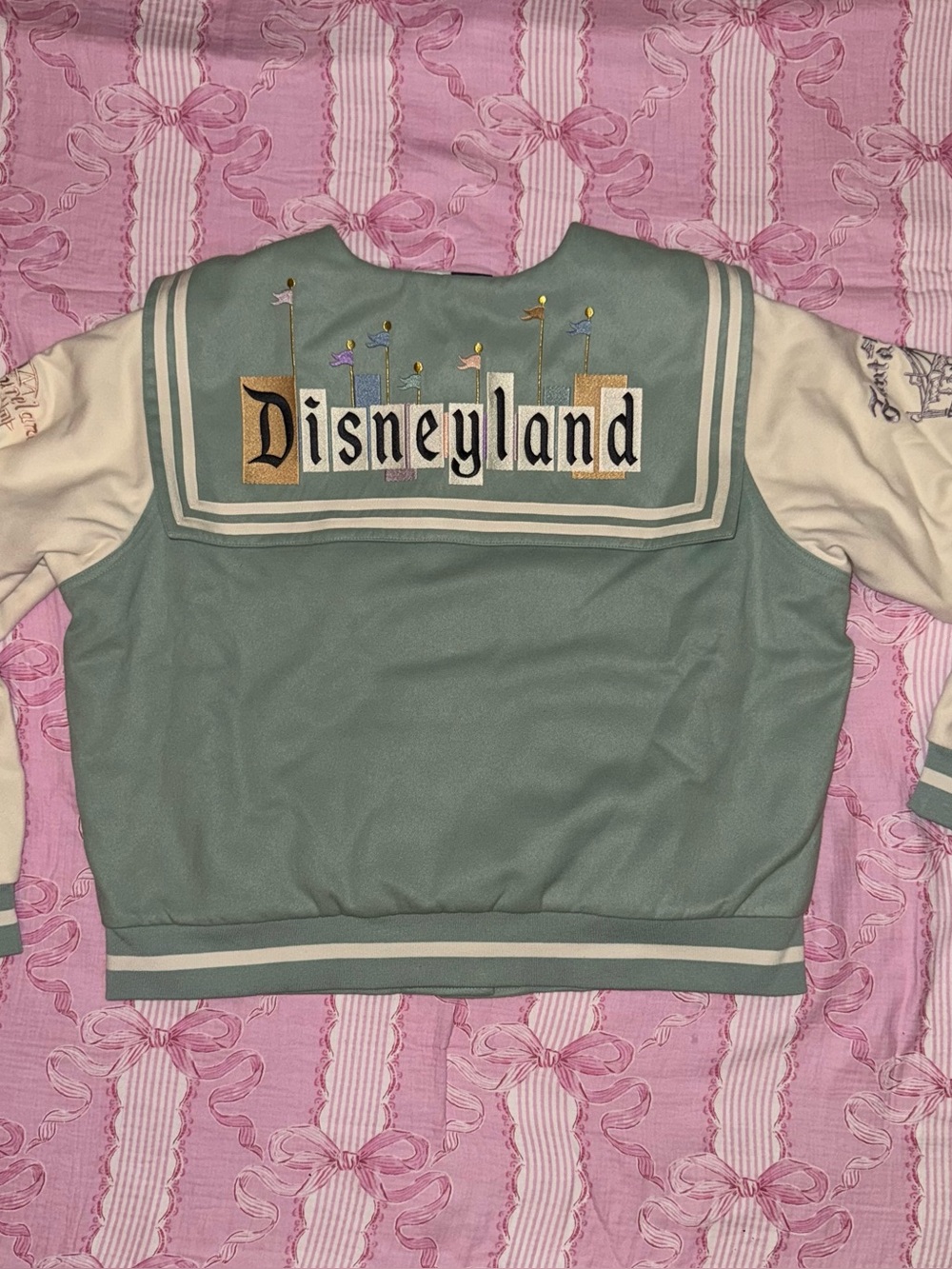 Disneyland marquee varsity jacket
